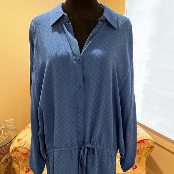 JACK by BB Dakota royal blue romper - Picture 2 of 5